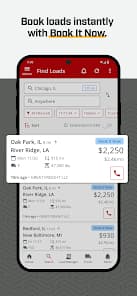 Truckstop rate insights interface